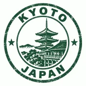 Passport stamp: Kyoto, Japan